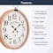 American Clock Co. Vintage Pocket Watch Wall Clock - 27.5"